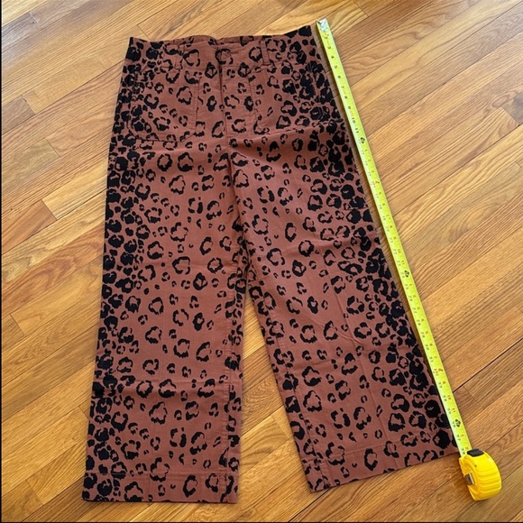 New Anthropologie The Colette Cropped Wide-Leg Pants by Maeve Size 31 - Picture 6 of 11